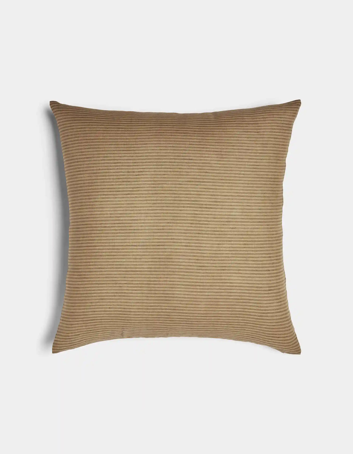 Striped Linen Throw Pillow