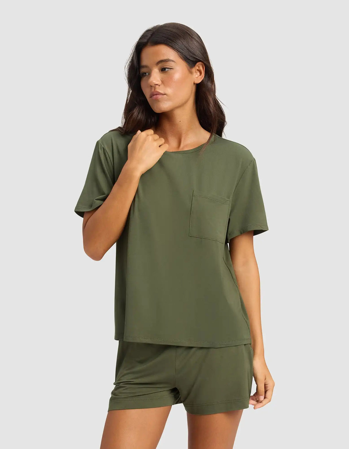 Women's Bamboo Stretch-Knit Lounge Tee - Last Chance