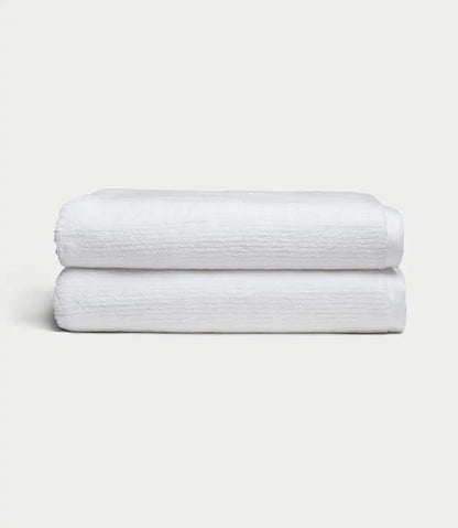 Ribbed Terry Bath Sheets - Last Chance