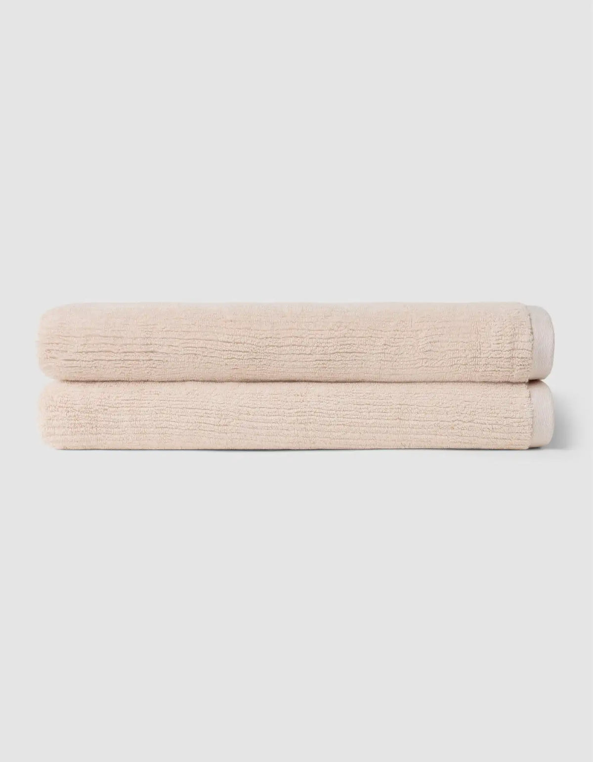 Ribbed Terry Bath Sheets - Last Chance