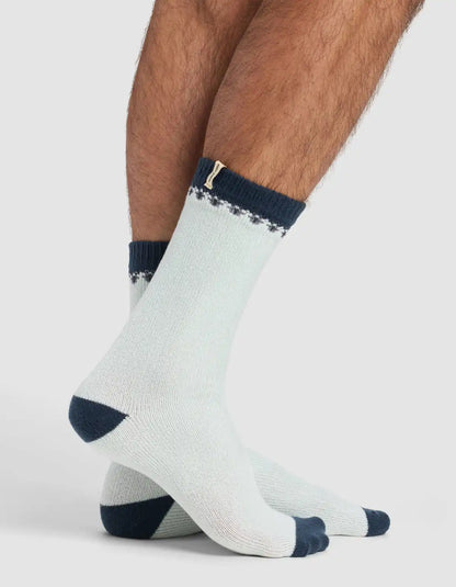 Mistletoe Plush Lounge Calf Sock