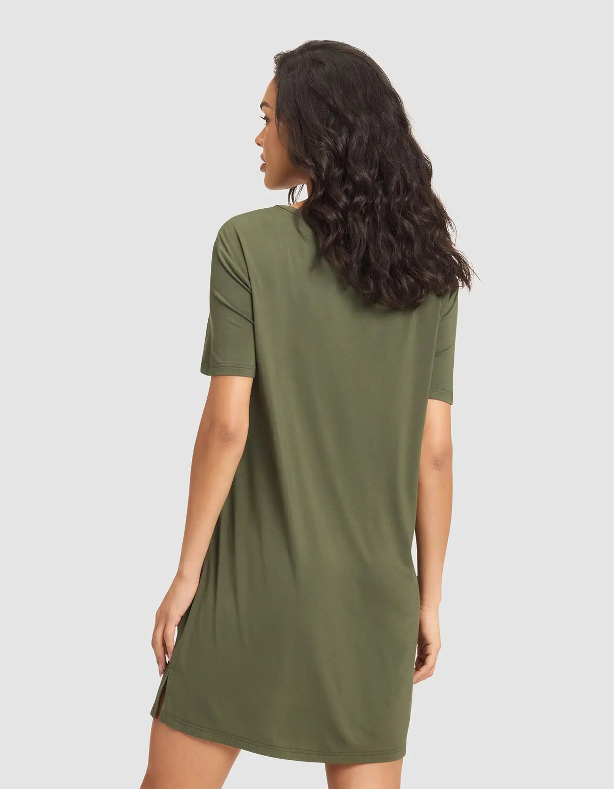 Women's Bamboo Stretch-Knit Sleep Dress