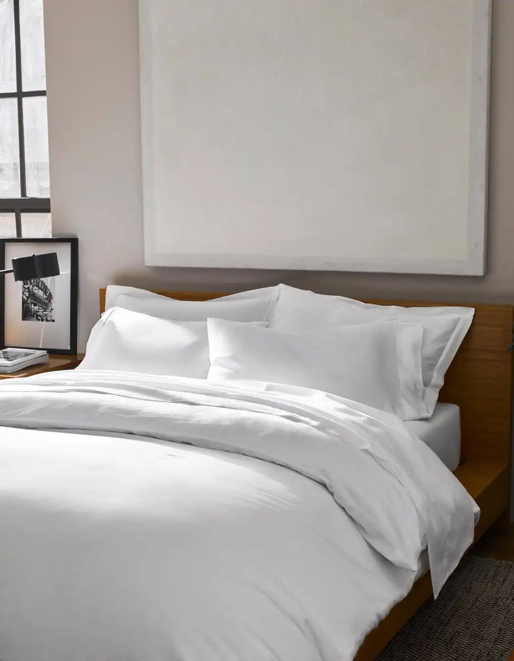 Soft-Wash Cotton Bedding Deluxe Bundle - Silk