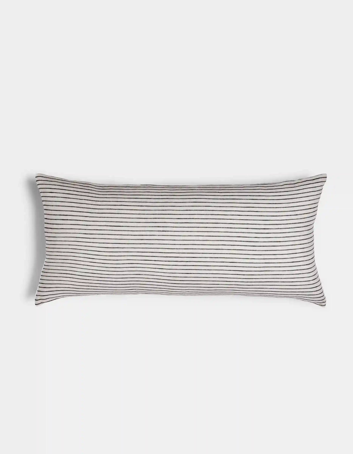 Striped Linen Throw Pillow