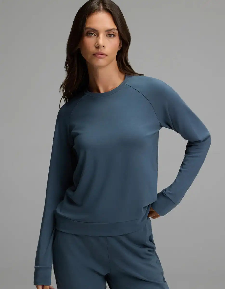 Women's Brushed Bamboo Pullover Crew