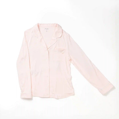 Women's Bamboo Stretch-Knit Long Sleeve Pajama Top TALL