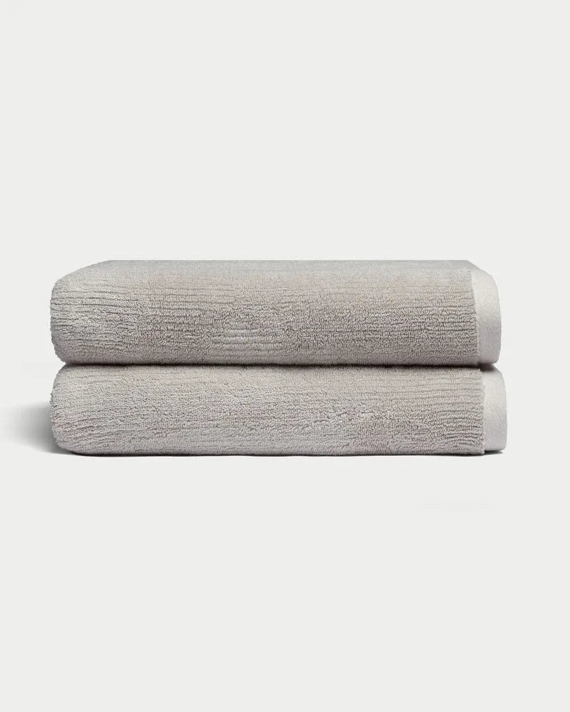 Ribbed Terry Bath Towels - Last Chance