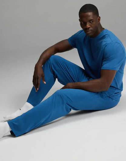 Men's First Layer Pajama Short Sleeve Tee & Pant Set
