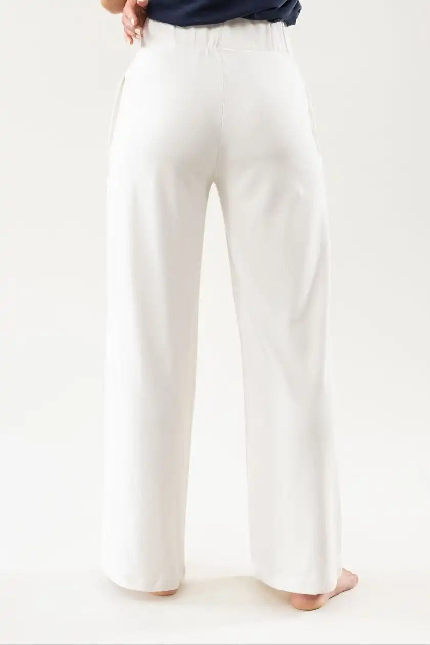 Women's Brushed Bamboo Wide Leg Pull-On Pant