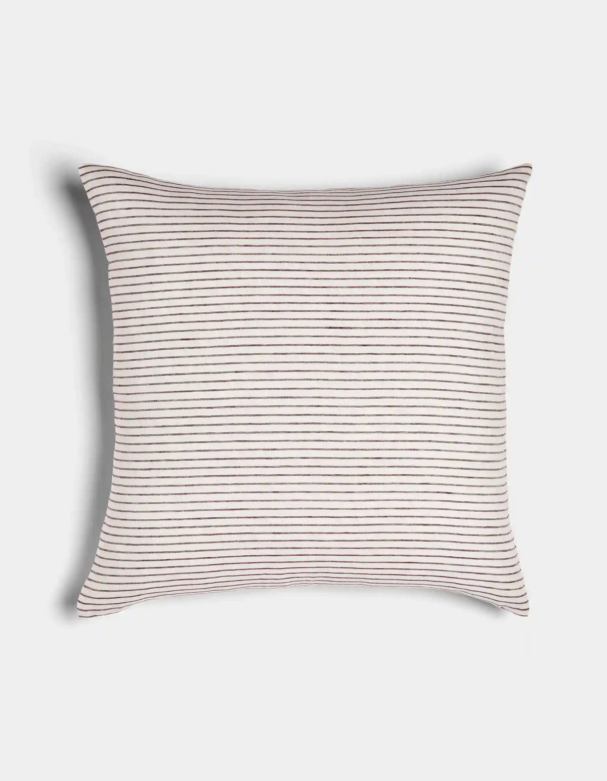 Striped Linen Throw Pillow