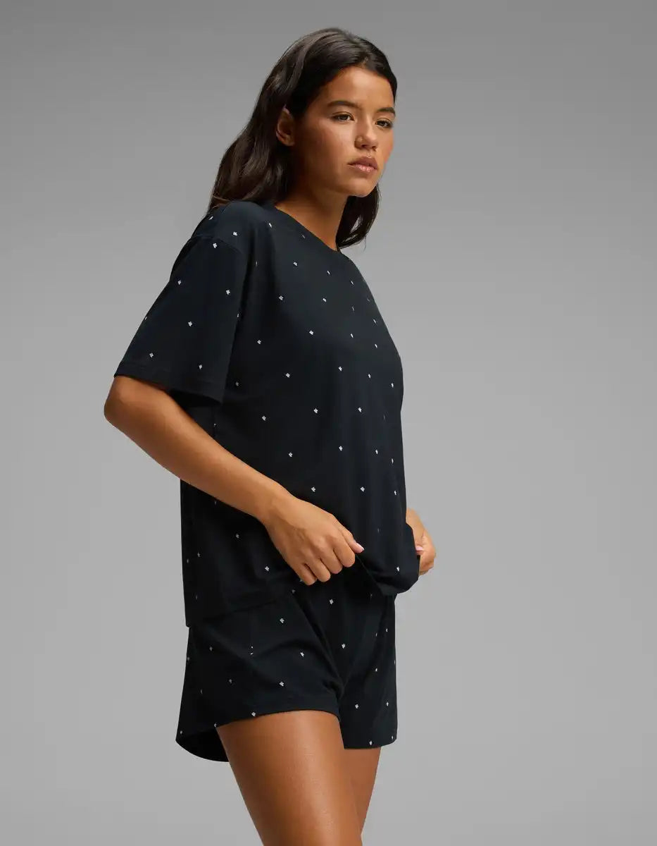 Women's First Layer Pajama Short Sleeve Tee & Boxer Short Set