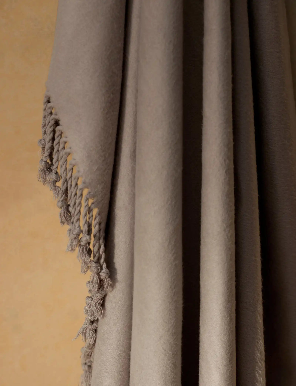 Bamboo Tassel Throw