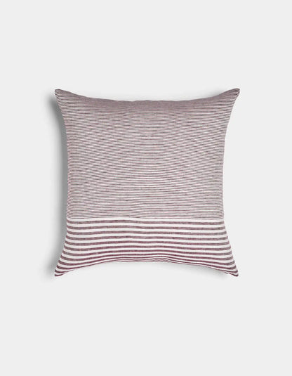 Striped Linen Throw Pillow