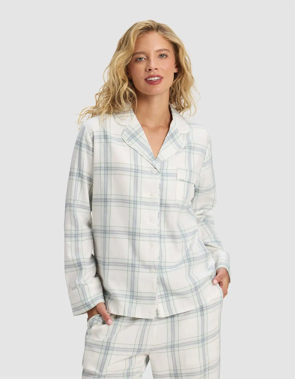 Women's Farmhouse Long Sleeve Pajama Top - Last Chance