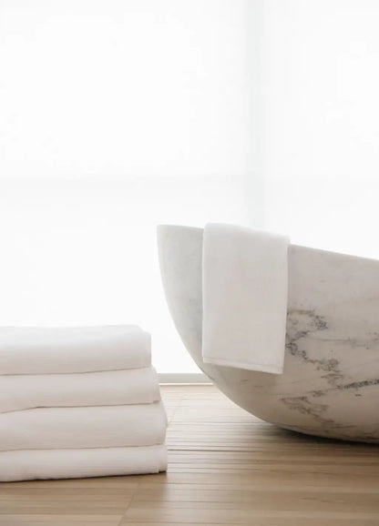 Ribbed Terry Hand Towels - Last Chance