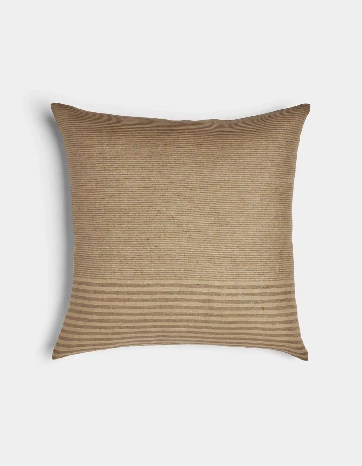 Striped Linen Throw Pillow
