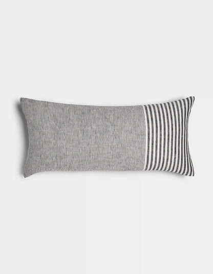 Striped Linen Throw Pillow