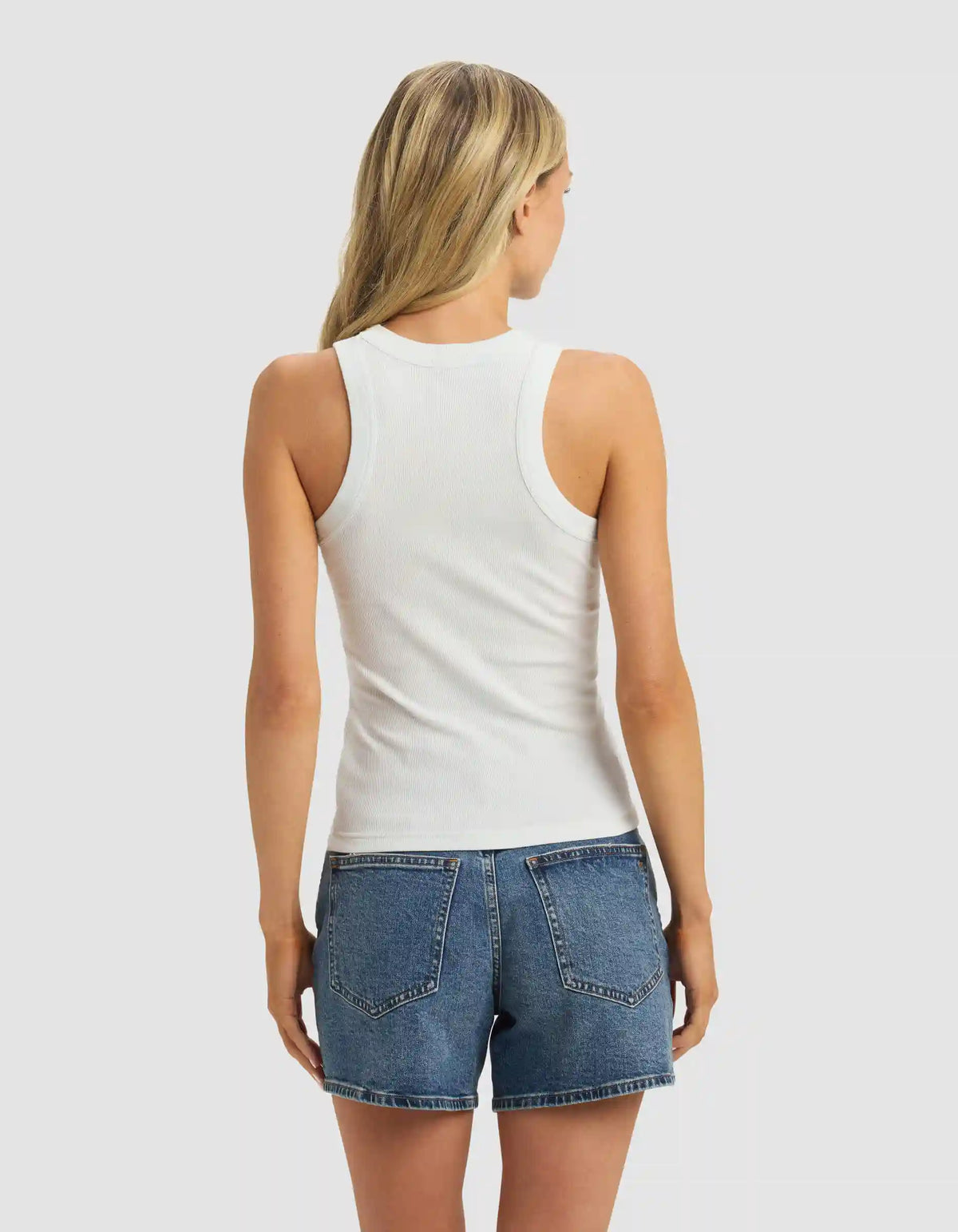 Women's Fine Ribbed Tank