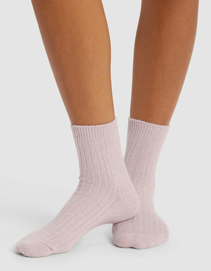 Women's Plush Lounge Quarter Sock 3-Pack
