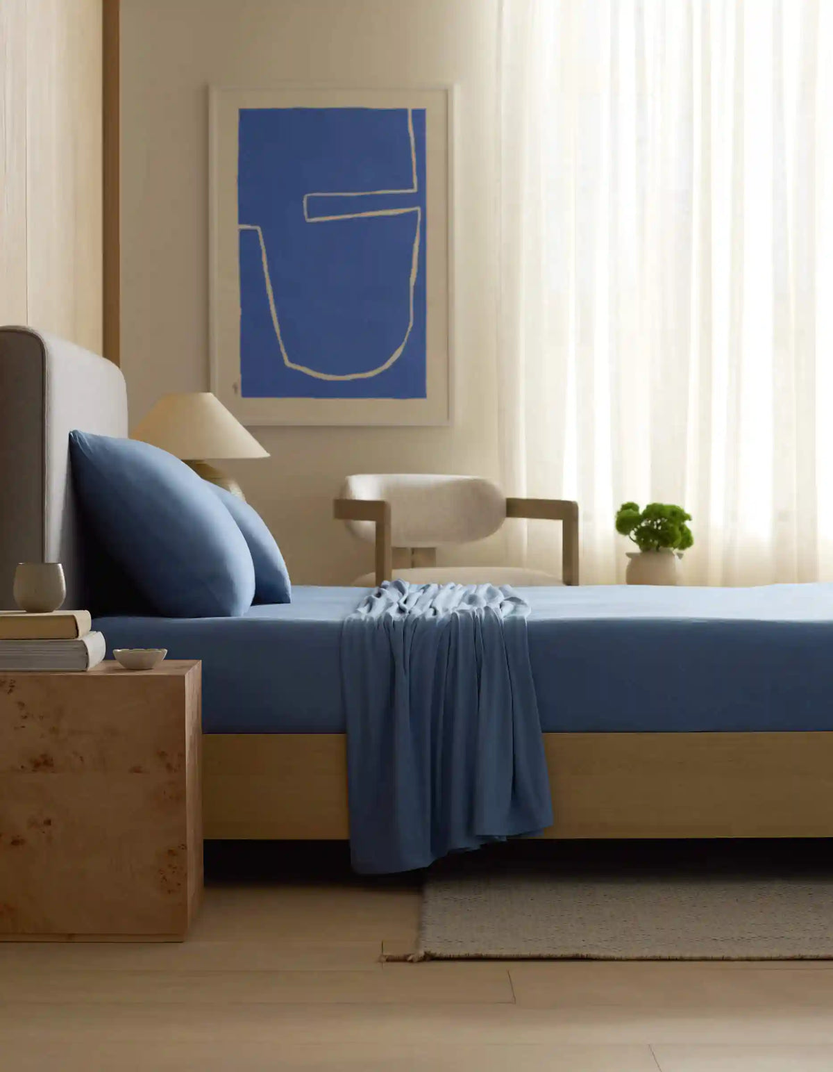 Bamboo Jersey Flat Sheet