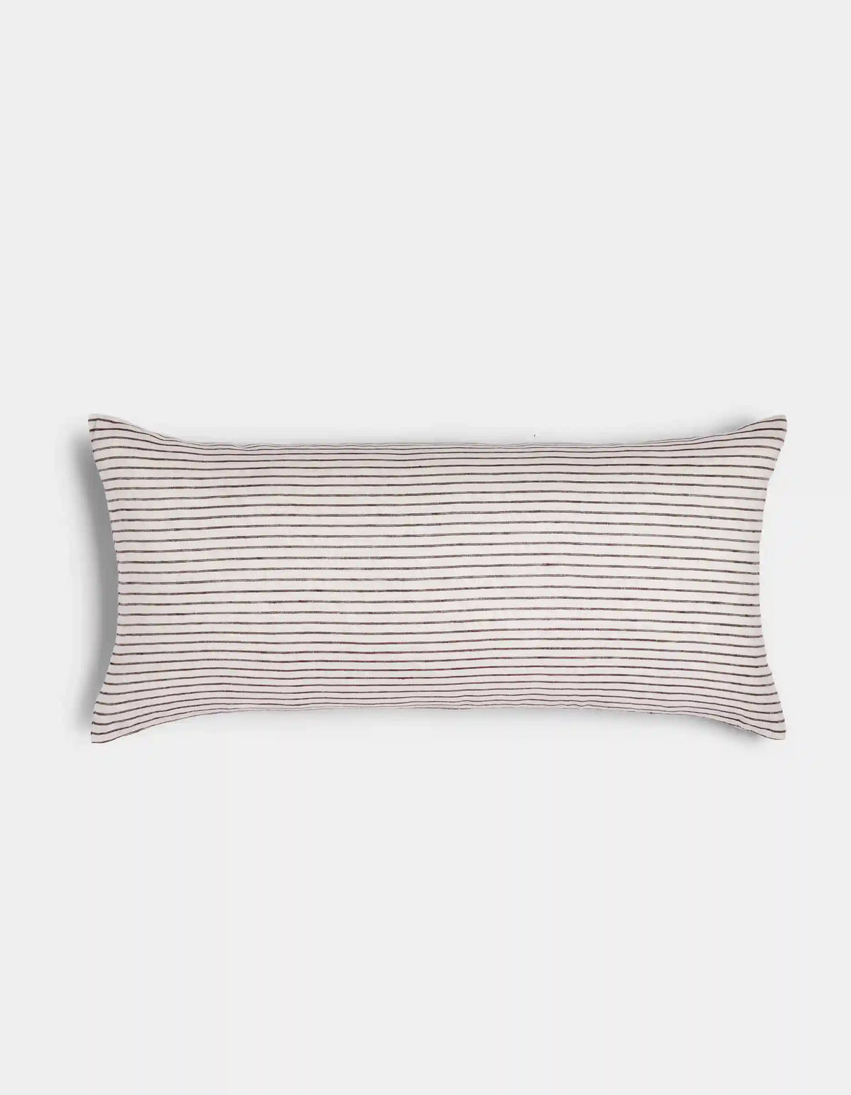 Striped Linen Throw Pillow