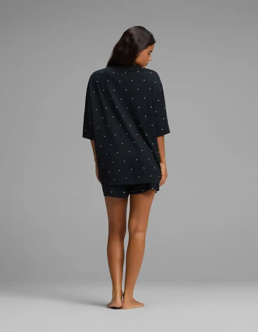 Women's First Layer Boyfriend Sleep Tee & Boxer Short Set