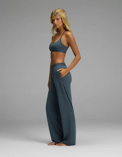 Women's First Layer Pajama Soft Bra & Pajama Pant Set