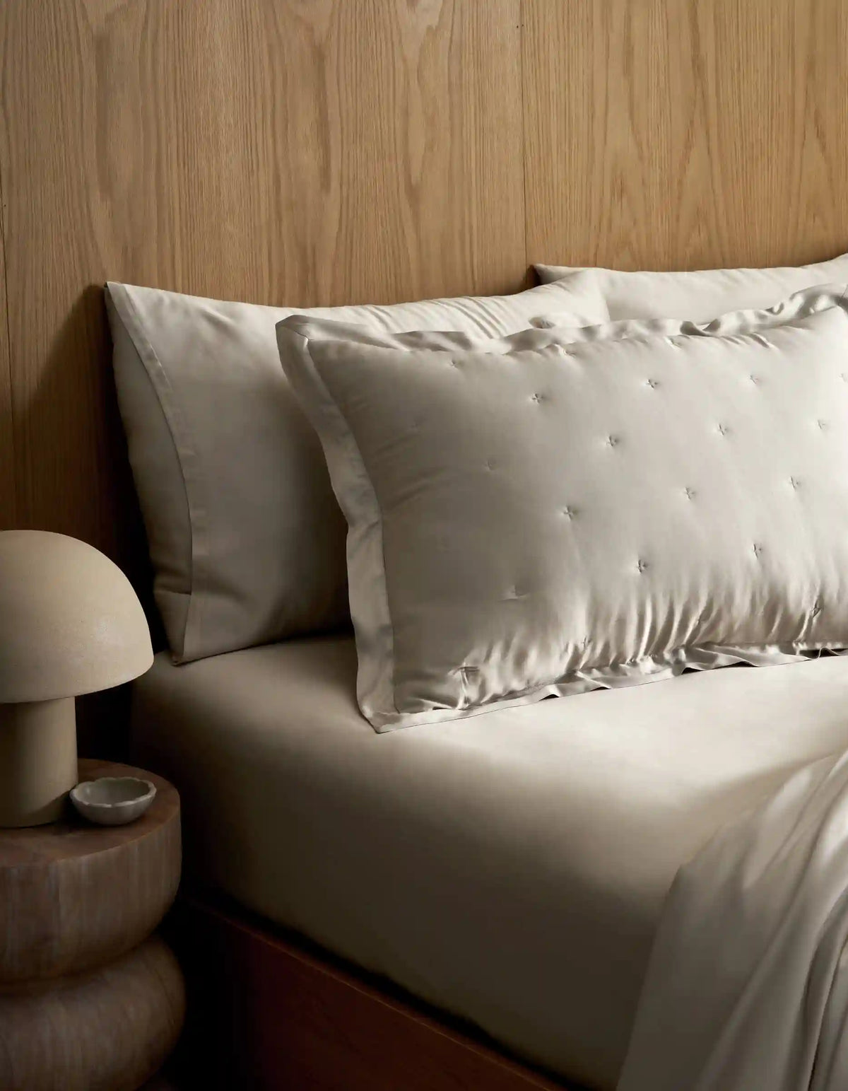 Bamboo Quilted Shams