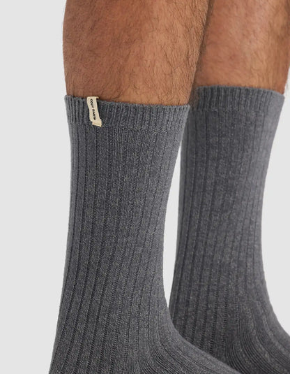 Men's Plush Lounge Calf Sock 3-Pack