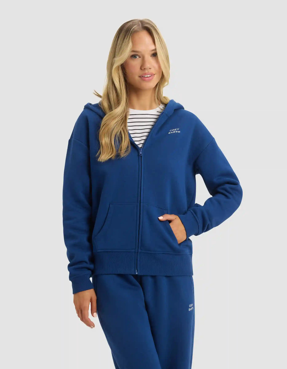 Women's CityScape Full-Zip Hoodie & Sweatpant Set