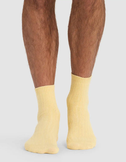 Men's Plush Lounge Quarter Sock 3-Pack