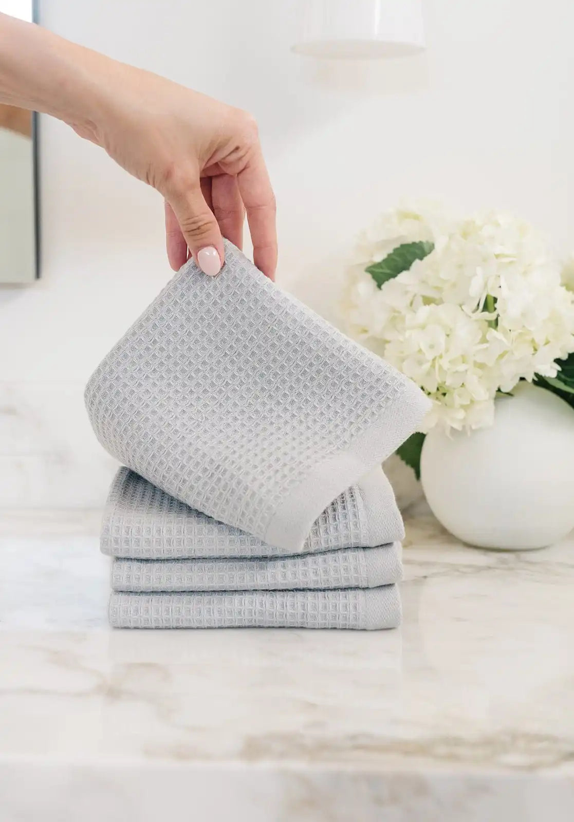 Waffle Washcloths