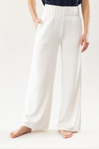Women's Brushed Bamboo Wide Leg Pull-On Pant