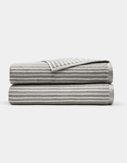Ribbed Terry Bath Sheets