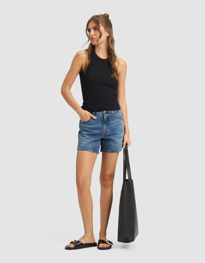 Women's Fine Ribbed Tank