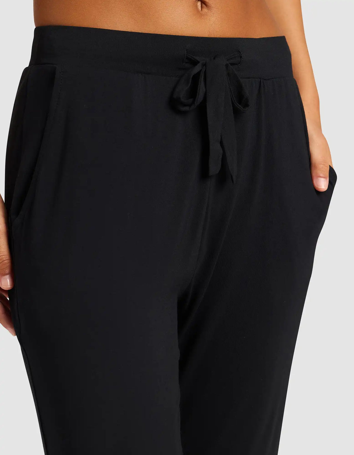 Women's Bamboo Stretch-Knit Tank & Tapered Pant Set