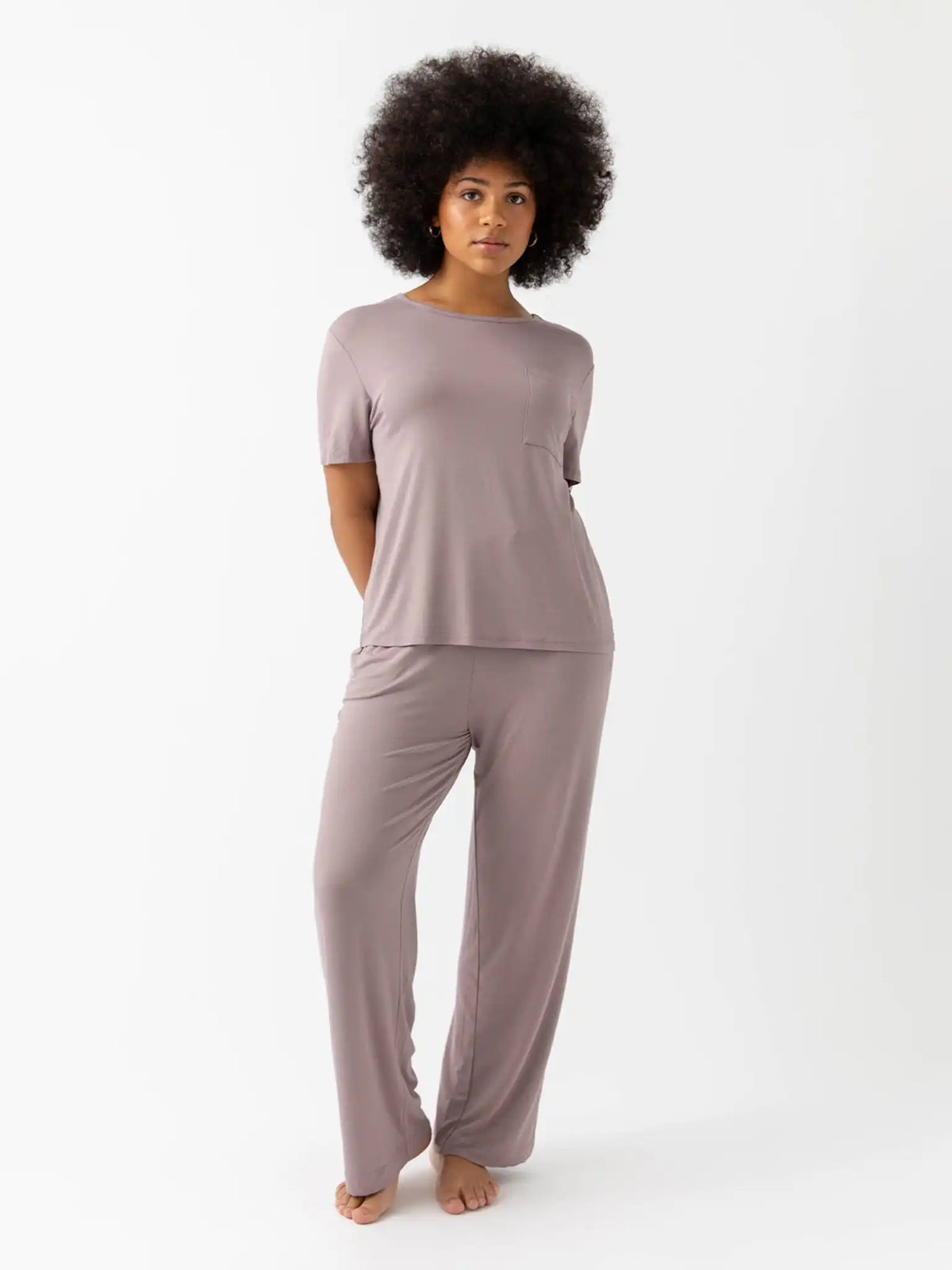 Women's Bamboo Stretch-Knit Lounge Tee - Last Chance