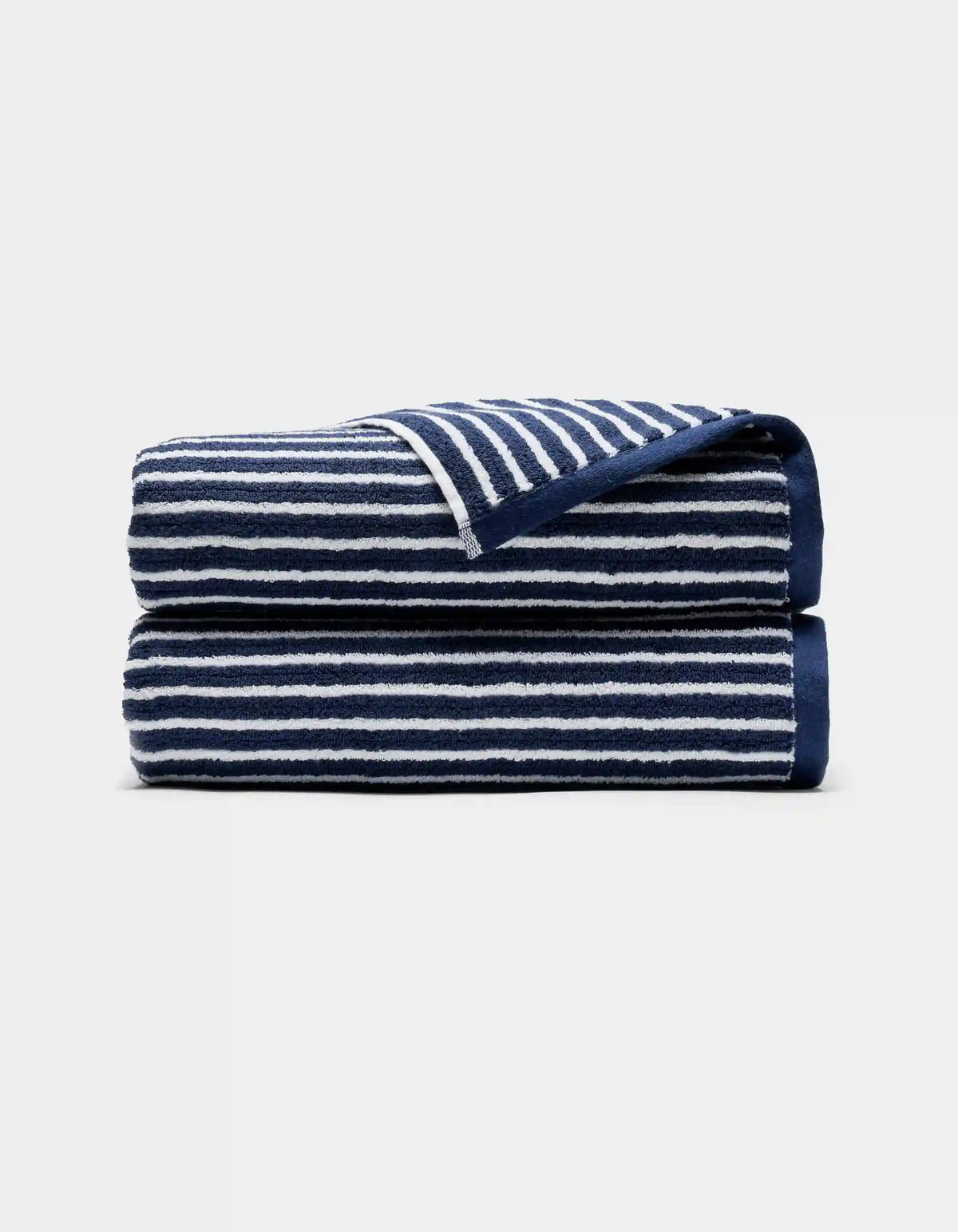 Ribbed Terry Bath Towels