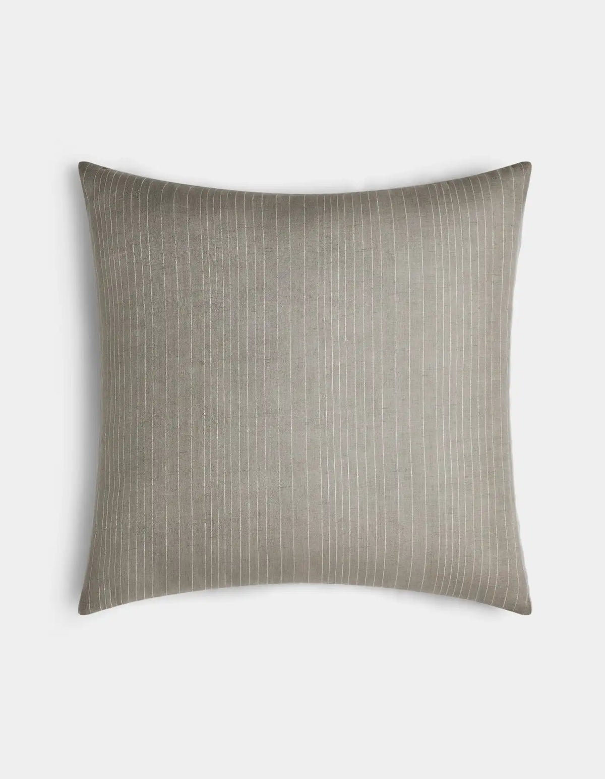Striped Linen Throw Pillow