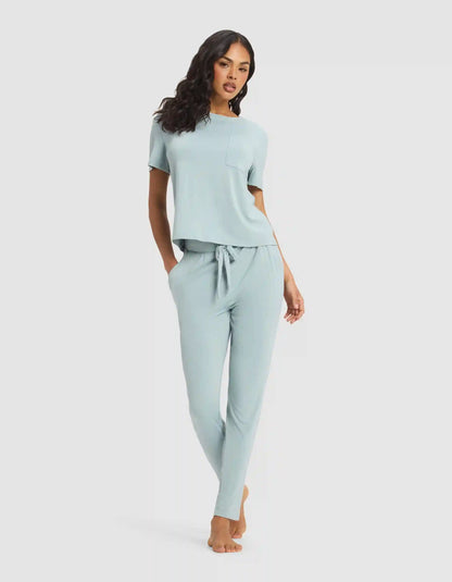 Women's Bamboo Stretch-Knit Tapered Pant - Last Chance