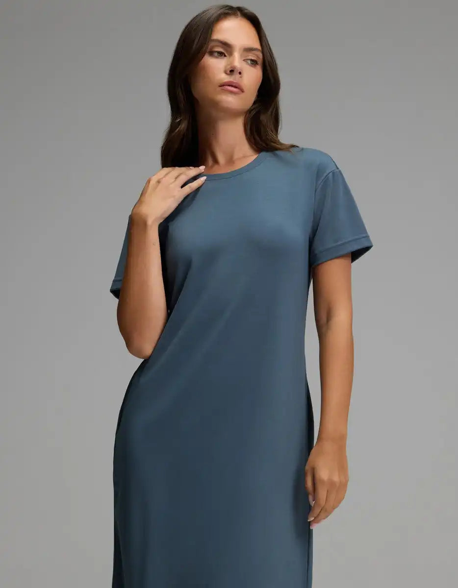 Women's Brushed Bamboo Midi Dress