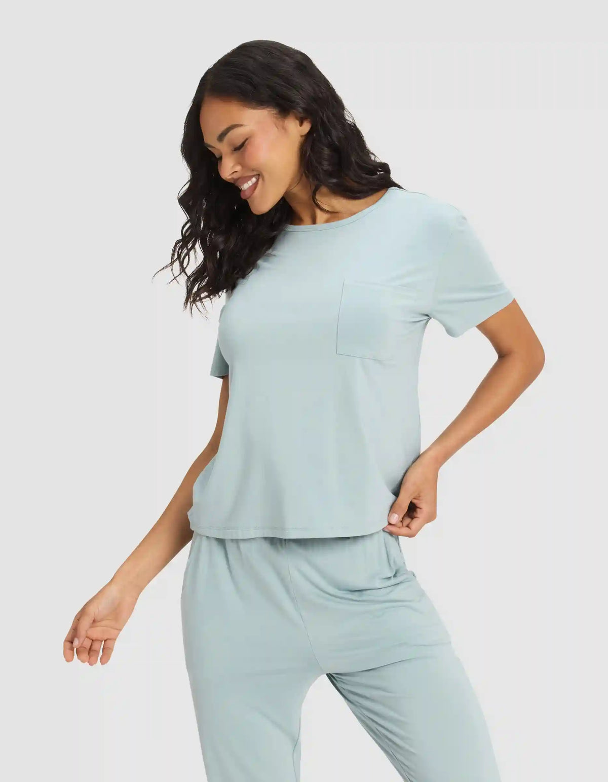 Women's Bamboo Stretch-Knit Lounge Tee - Last Chance
