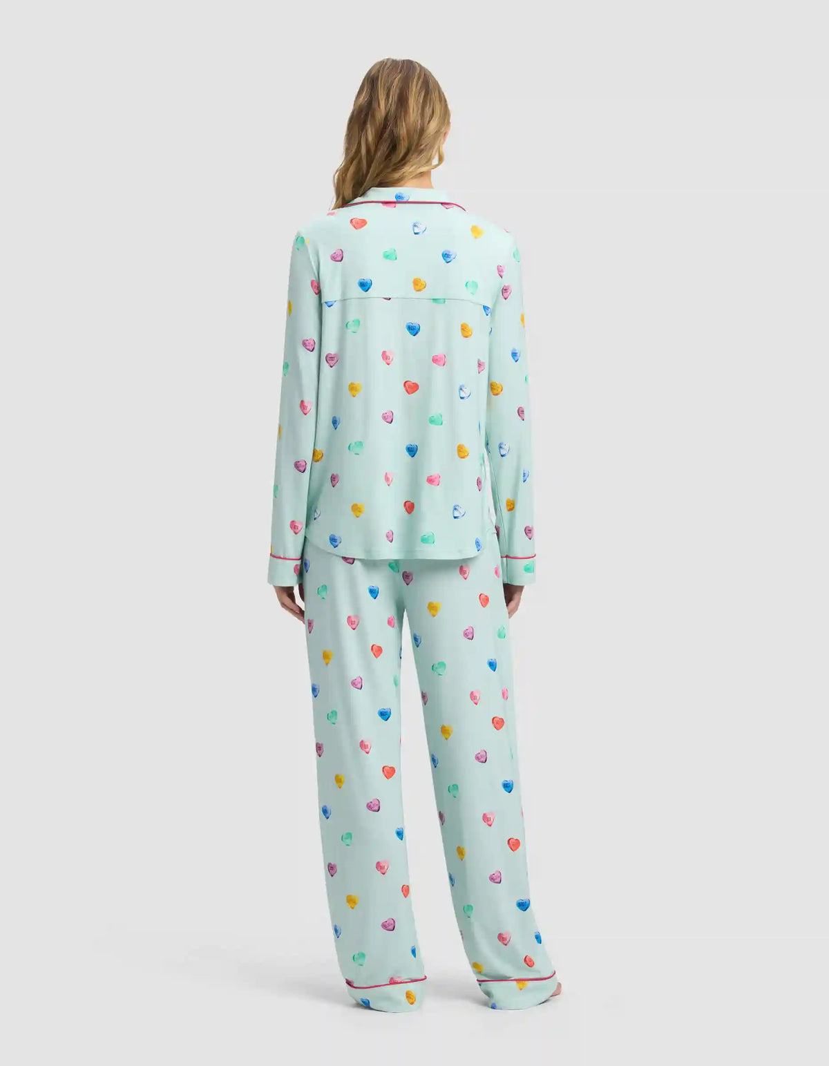 Women's Bamboo Stretch-Knit Long Sleeve Pajama Set - Last Chance