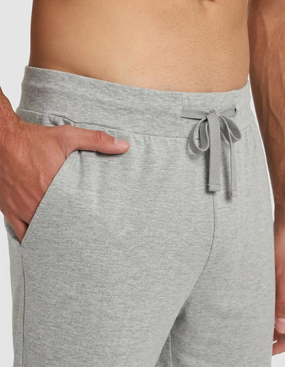 Men's Bamboo Stretch-Knit Short Sleeve Tee & Pant Pajama Set