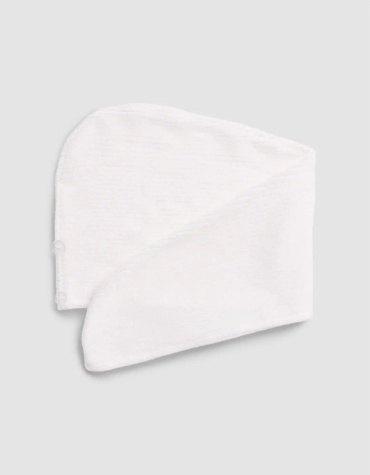 Ribbed Terry Hair Towel