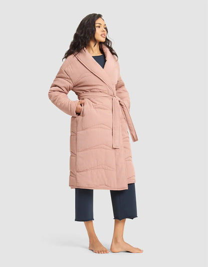 Women's Quilted House Coat