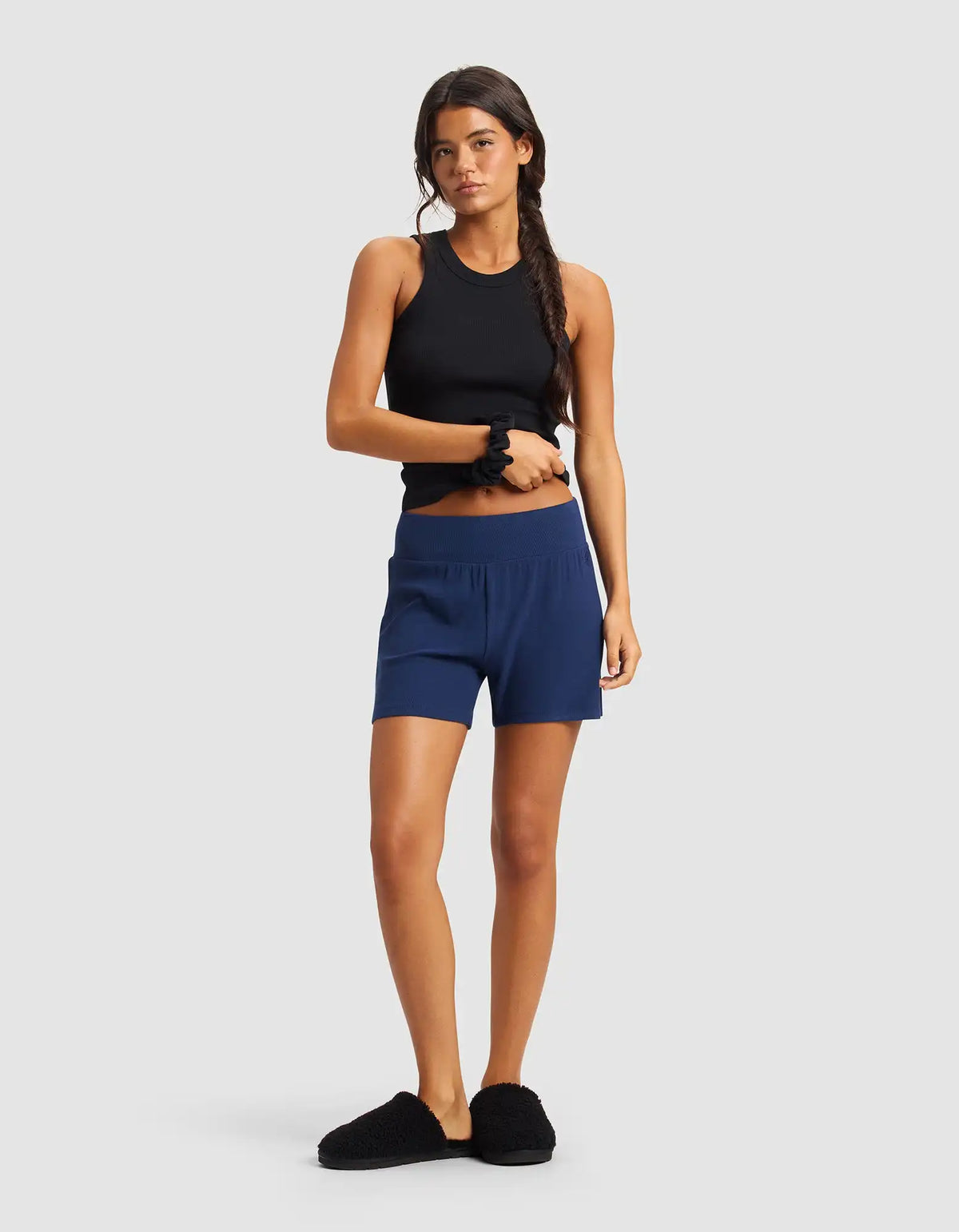 Women’s Bamboo Rib-Knit Lounge Short - Last Chance