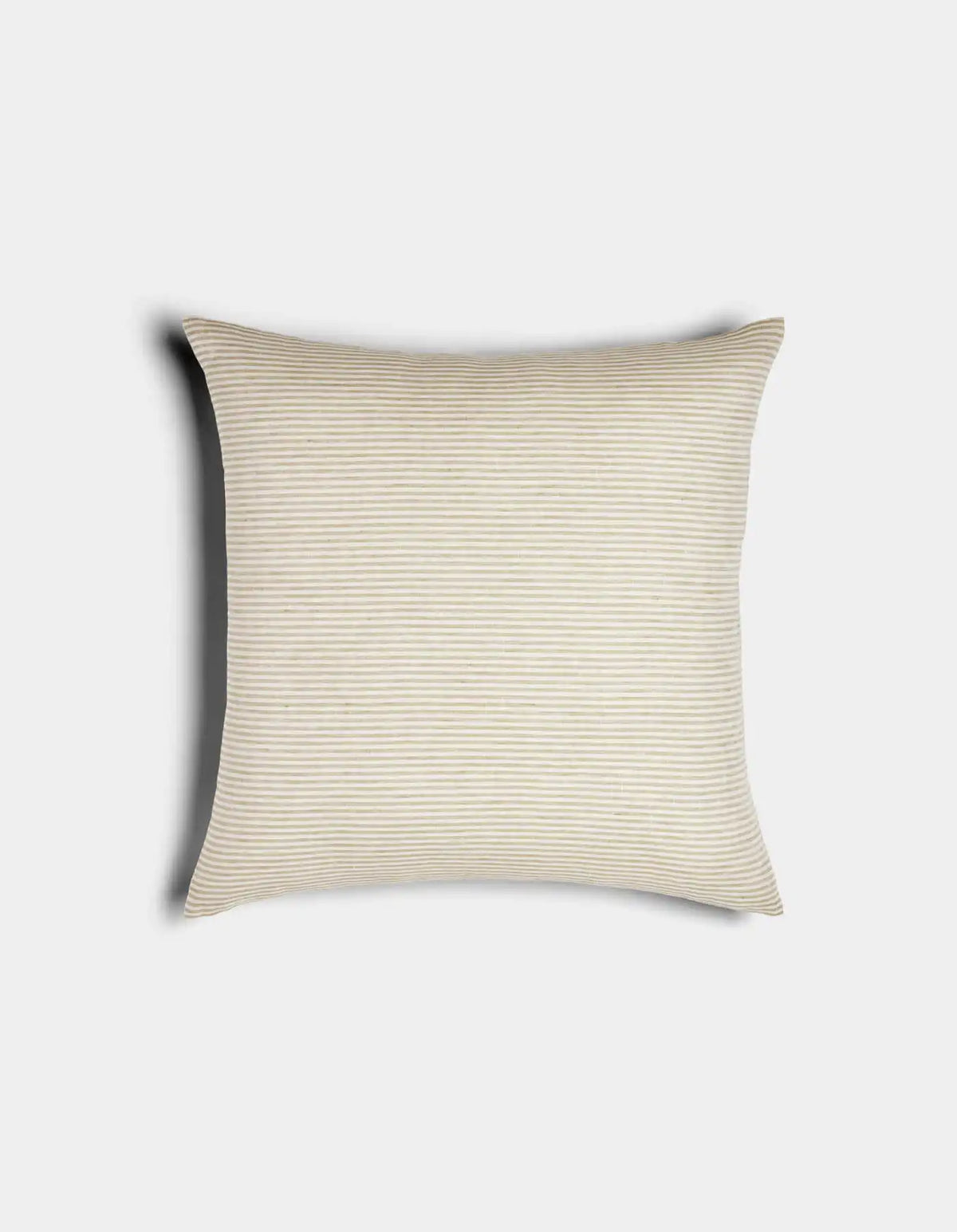 Striped Linen Throw Pillow