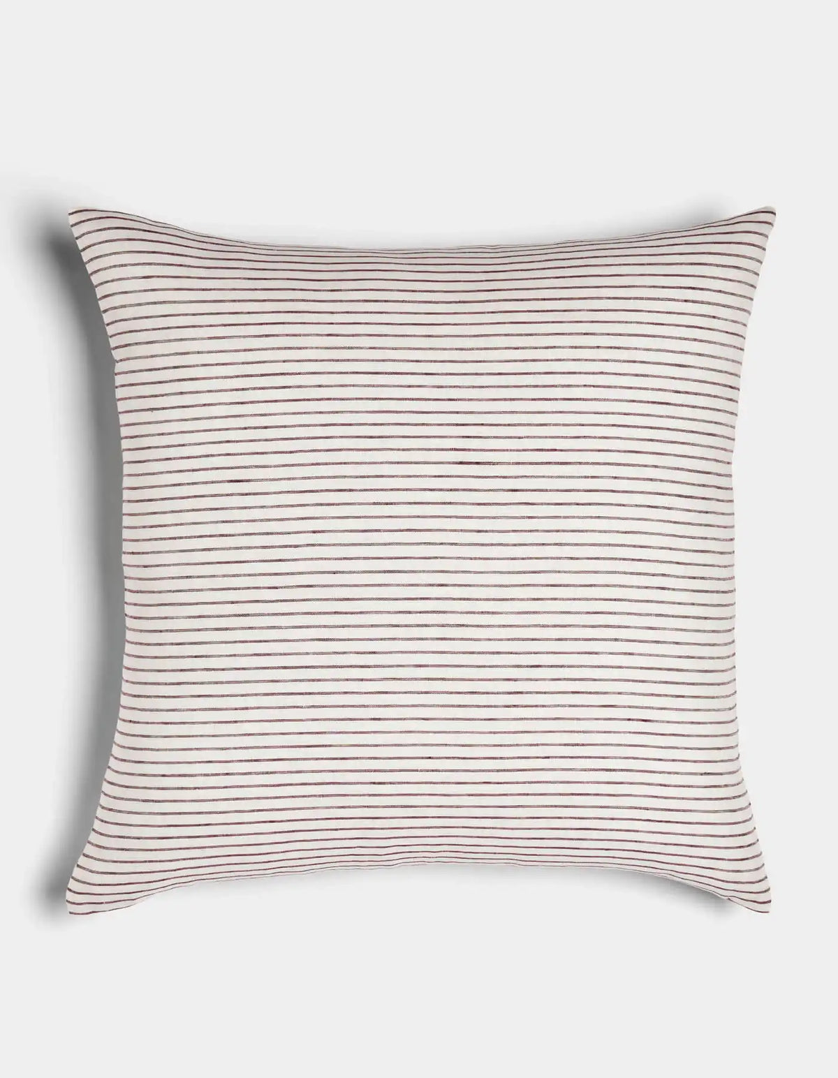 Striped Linen Throw Pillow