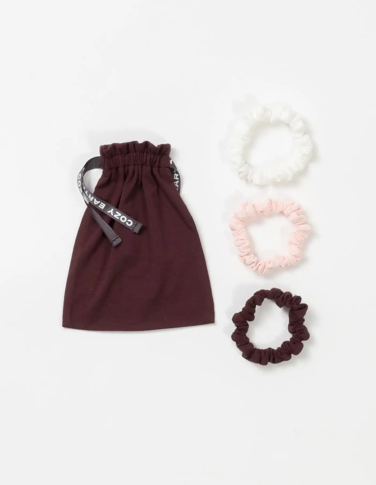 Bamboo Stretch Knit Skinny Scrunchies
